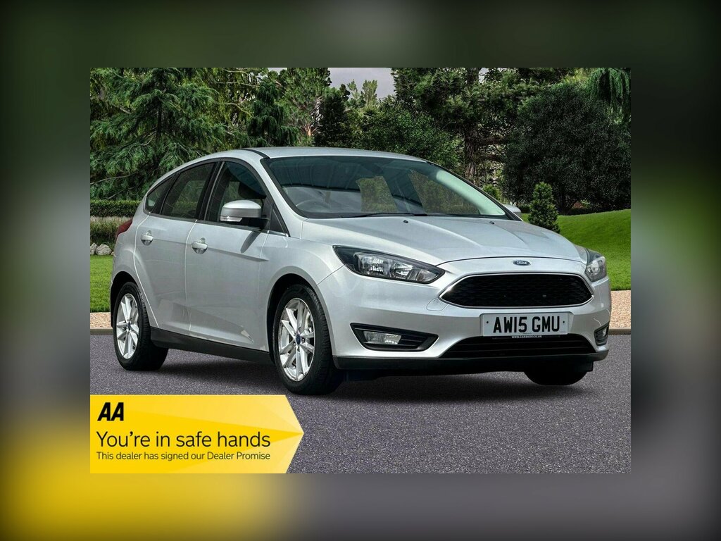 Ford Focus 1.6 Zetec Hatchback Powershift Euro 6 AW15GMU Silver