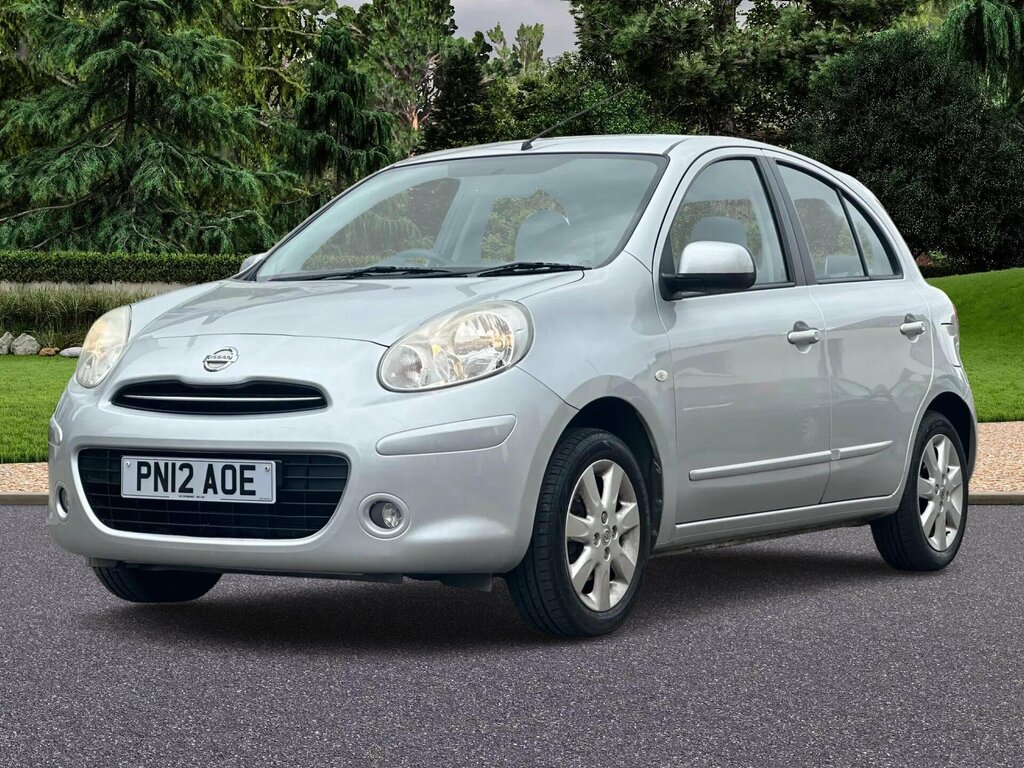 Nissan Micra 1.2 12V Acenta Cvt Euro 5 Silver #3