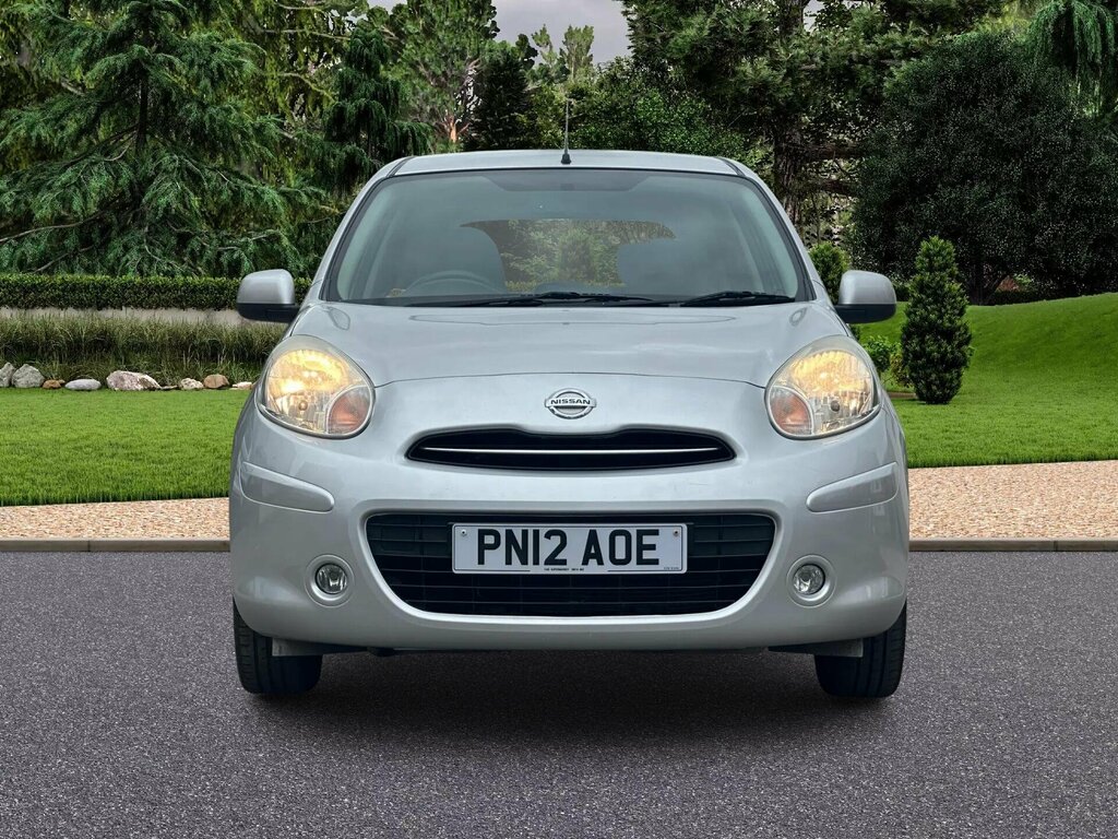 Nissan Micra 1.2 12V Acenta Cvt Euro 5 Silver #2