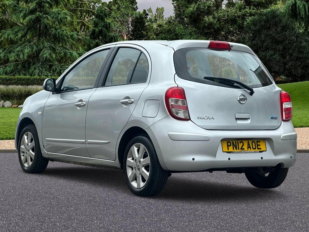 Nissan Micra 1.2 12V Acenta Cvt Euro 5 Silver #4