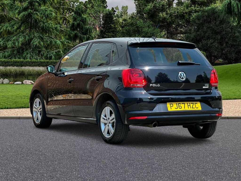 Volkswagen Polo 1.2 Tsi Match Edition Dsg Euro 6 Ss Black #4