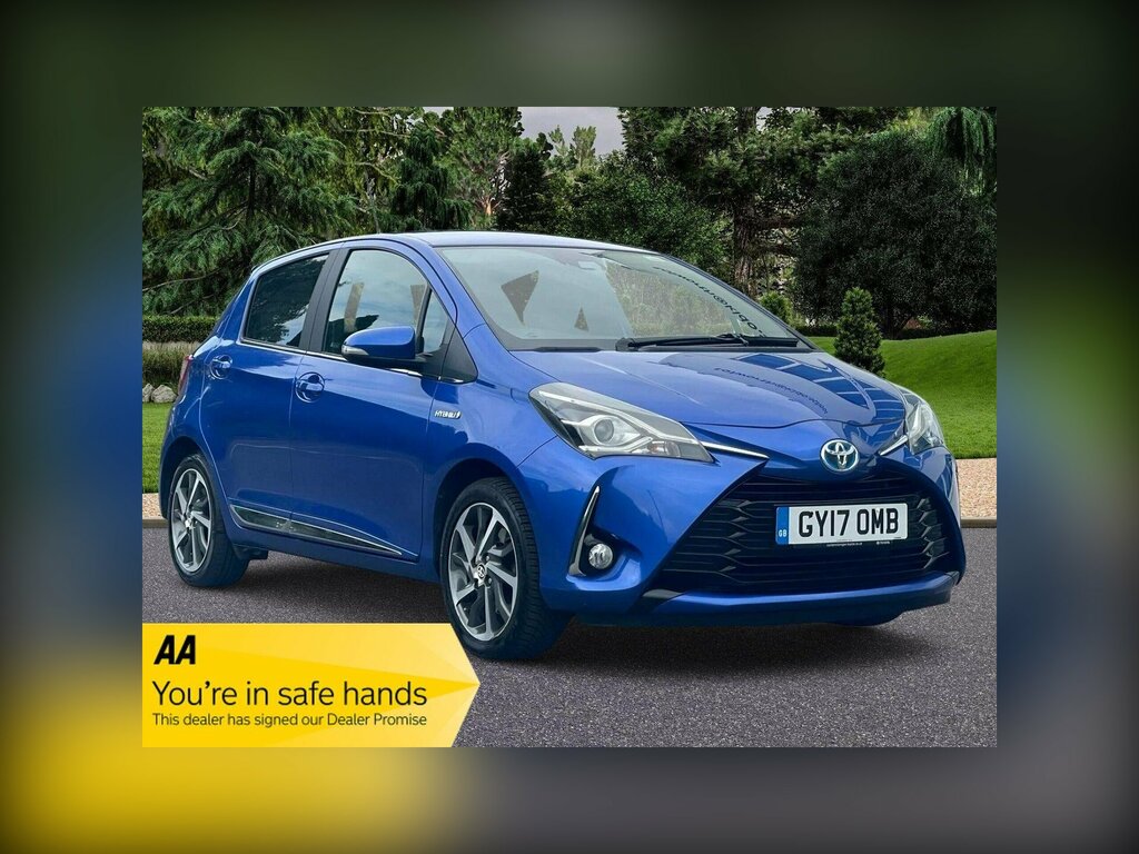 Toyota Yaris 1.5 Vvt-h Excel E-cvt Euro 6 Ss 15In Alloy Blue