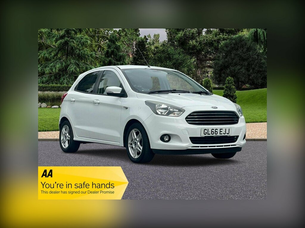 Ford KA+ 1.2 Ti-vct Zetec Euro 6 GL66EJJ White