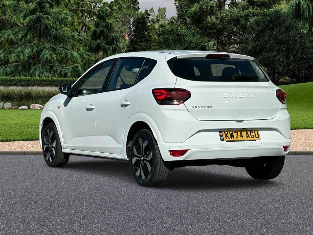 Dacia Sandero 1.0 Tce Journey Euro 6 Ss White #4