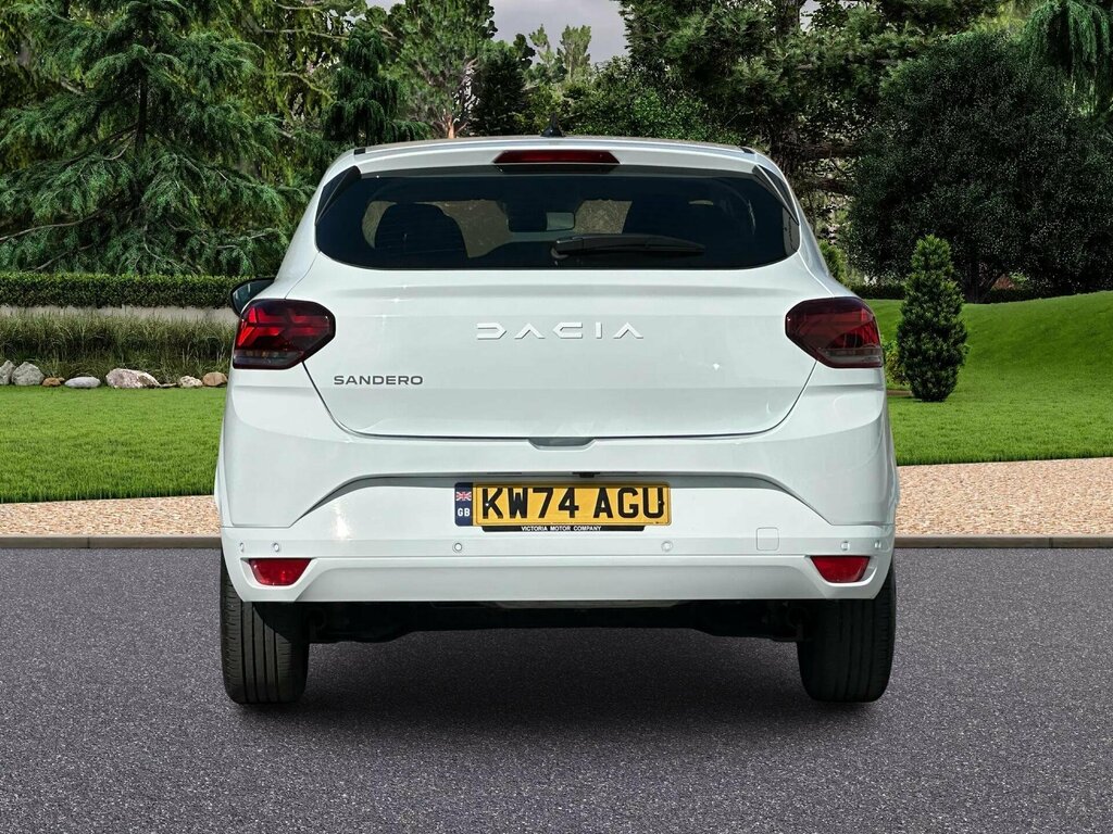 Dacia Sandero 1.0 Tce Journey Euro 6 Ss White #5