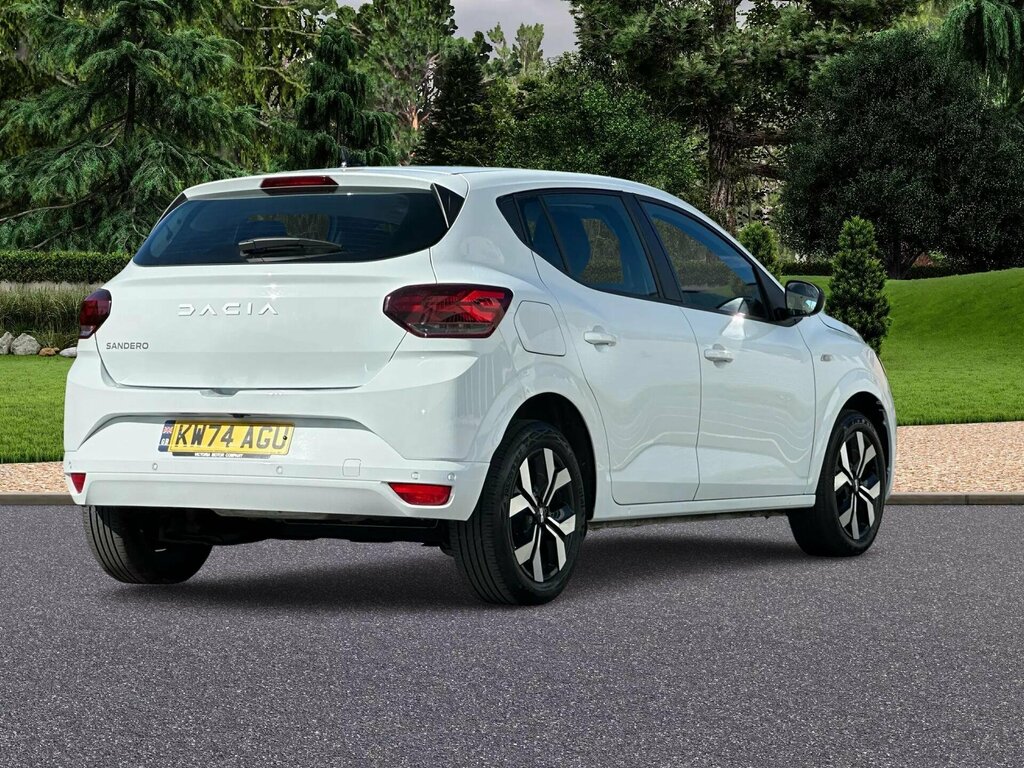 Dacia Sandero 1.0 Tce Journey Euro 6 Ss White #6