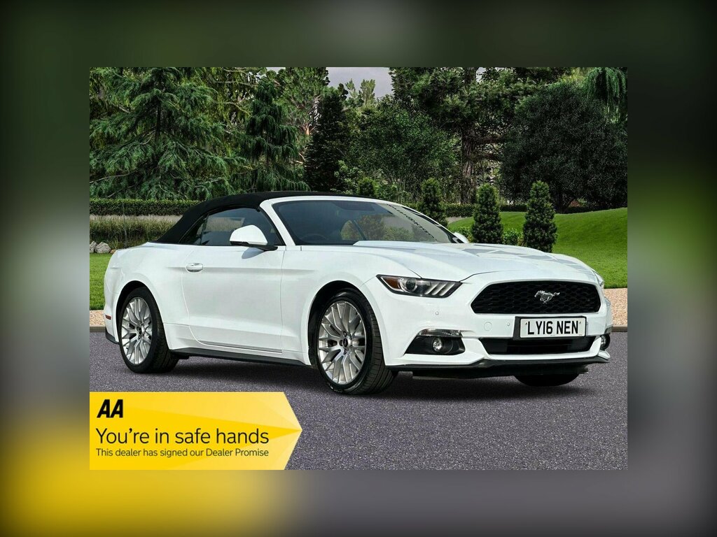 Ford Mustang 2.3T Ecoboost Selshift Euro 6 White