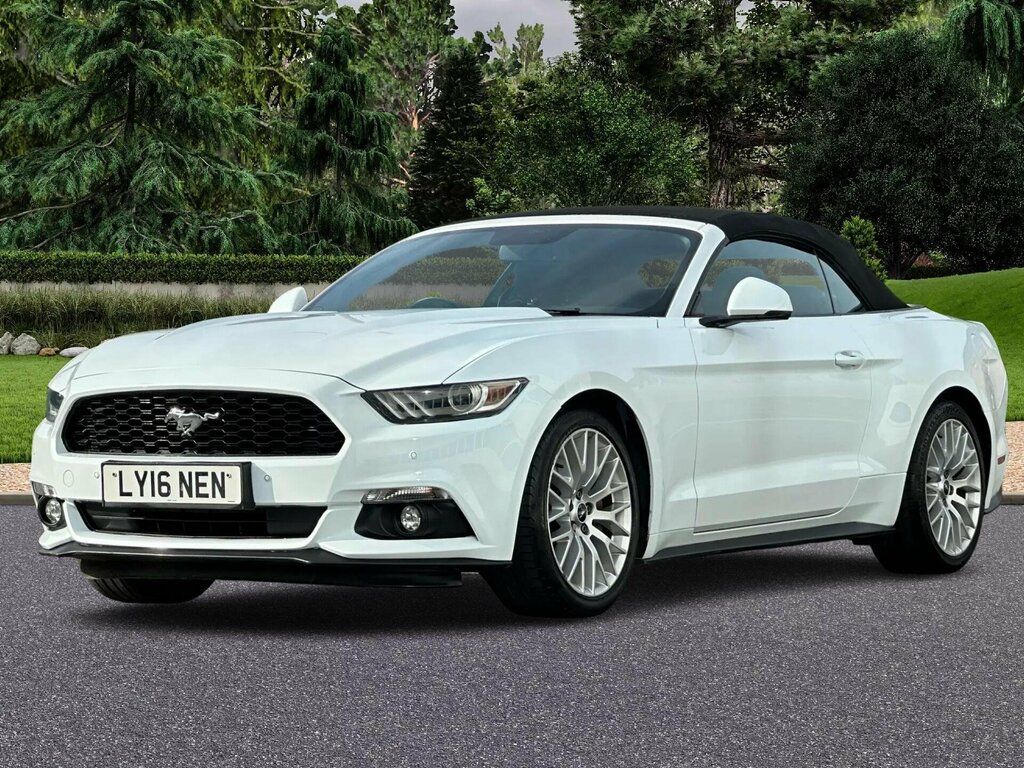 Ford Mustang 2.3T Ecoboost Selshift Euro 6 White #3