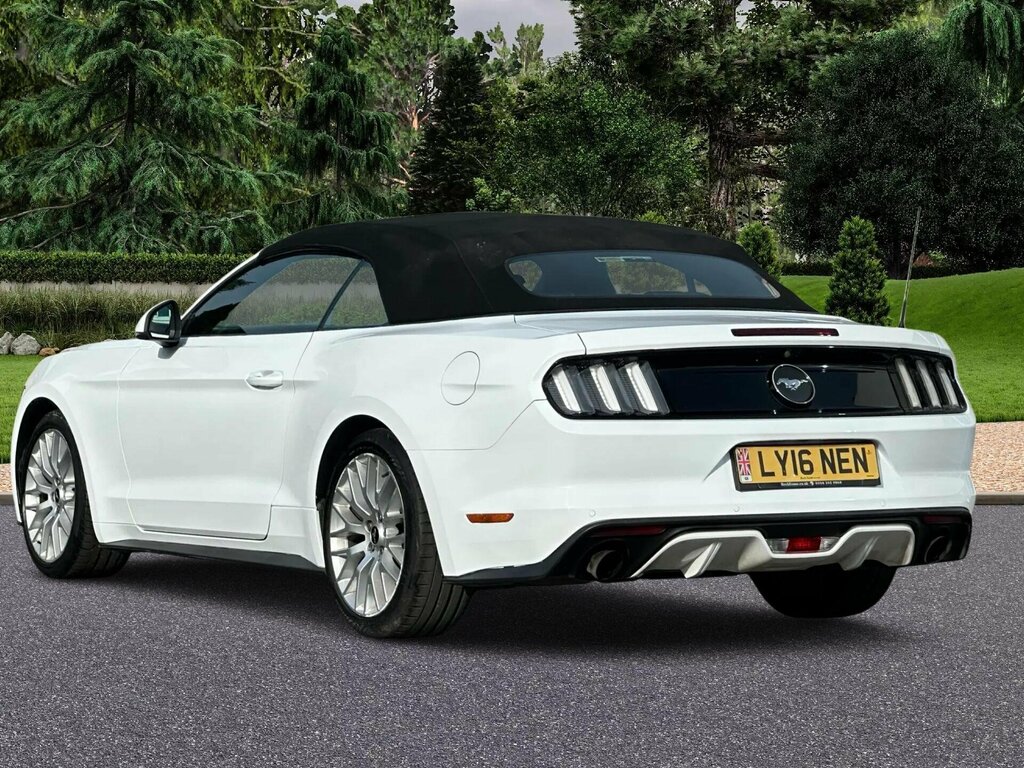 Ford Mustang 2.3T Ecoboost Selshift Euro 6 White #4