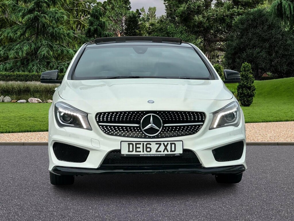 Mercedes-Benz CLA Class 1.6 Cla180 Amg Sport Coupe 7G-dct Euro 6 Ss White #2