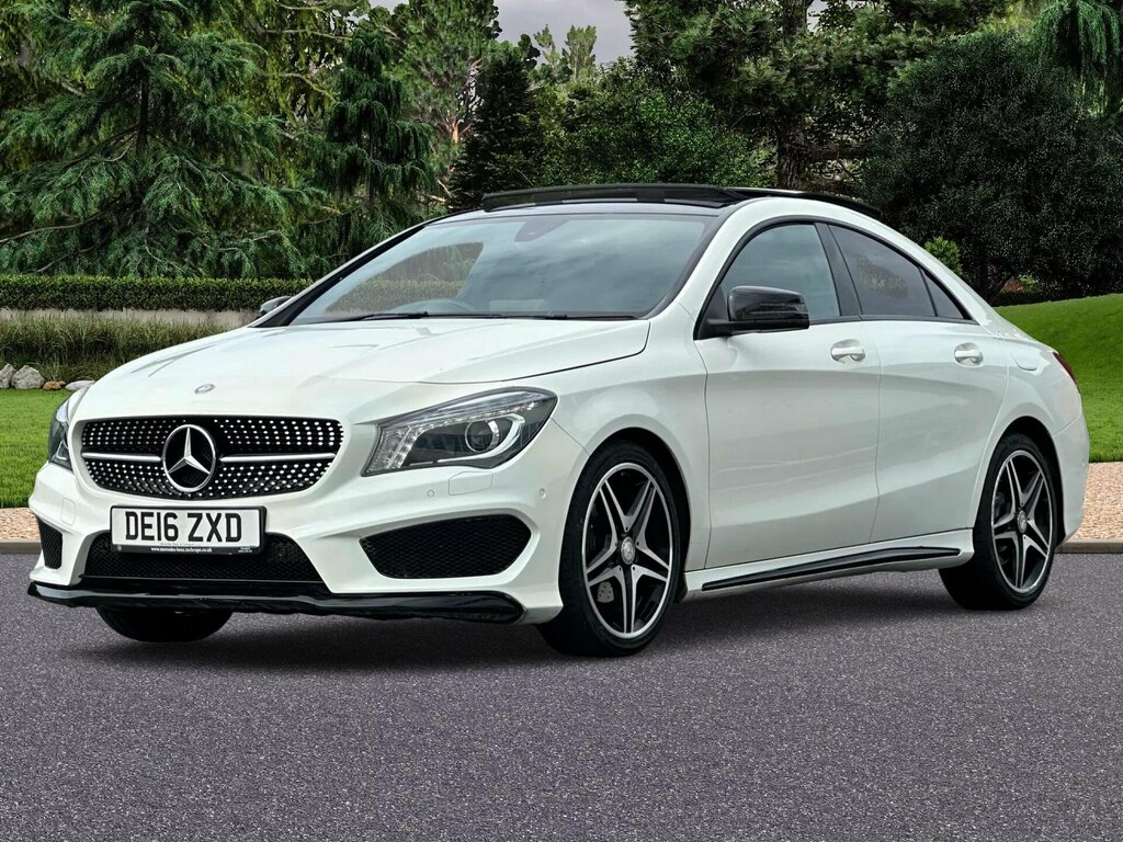 Mercedes-Benz CLA Class 1.6 Cla180 Amg Sport Coupe 7G-dct Euro 6 Ss White #3