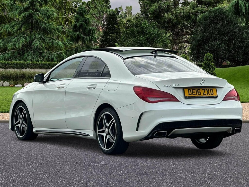 Mercedes-Benz CLA Class 1.6 Cla180 Amg Sport Coupe 7G-dct Euro 6 Ss White #4