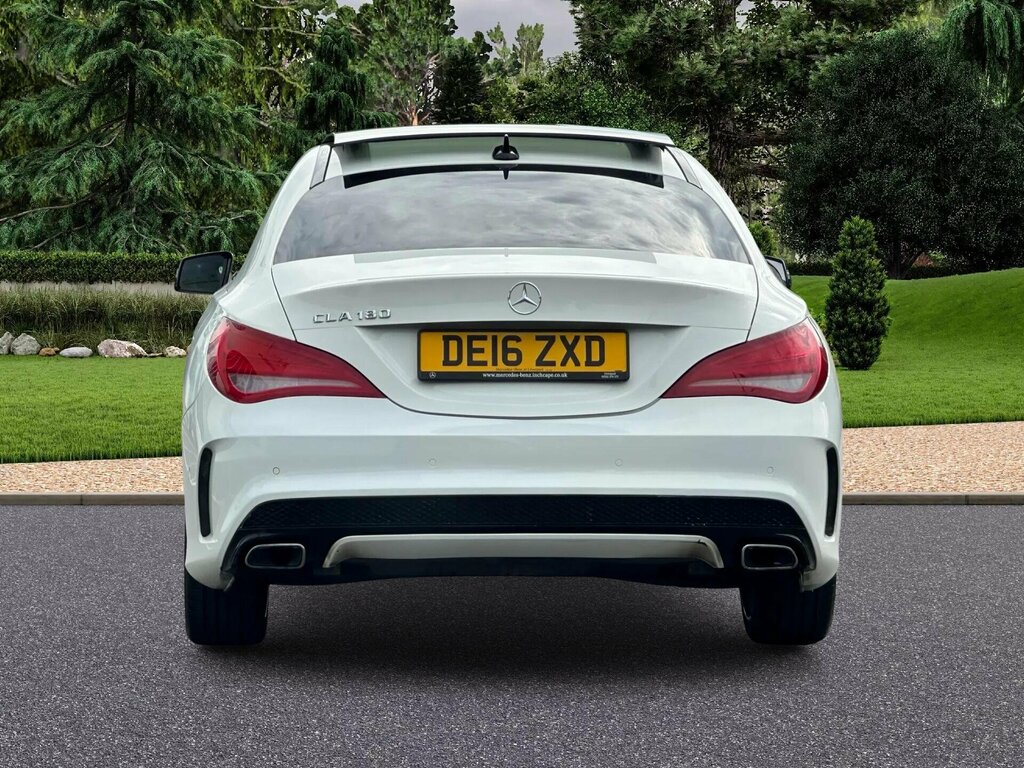 Mercedes-Benz CLA Class 1.6 Cla180 Amg Sport Coupe 7G-dct Euro 6 Ss White #5