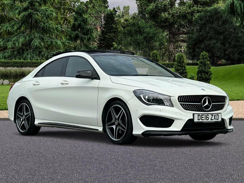 Mercedes-Benz CLA Class 1.6 Cla180 Amg Sport Coupe 7G-dct Euro 6 Ss White