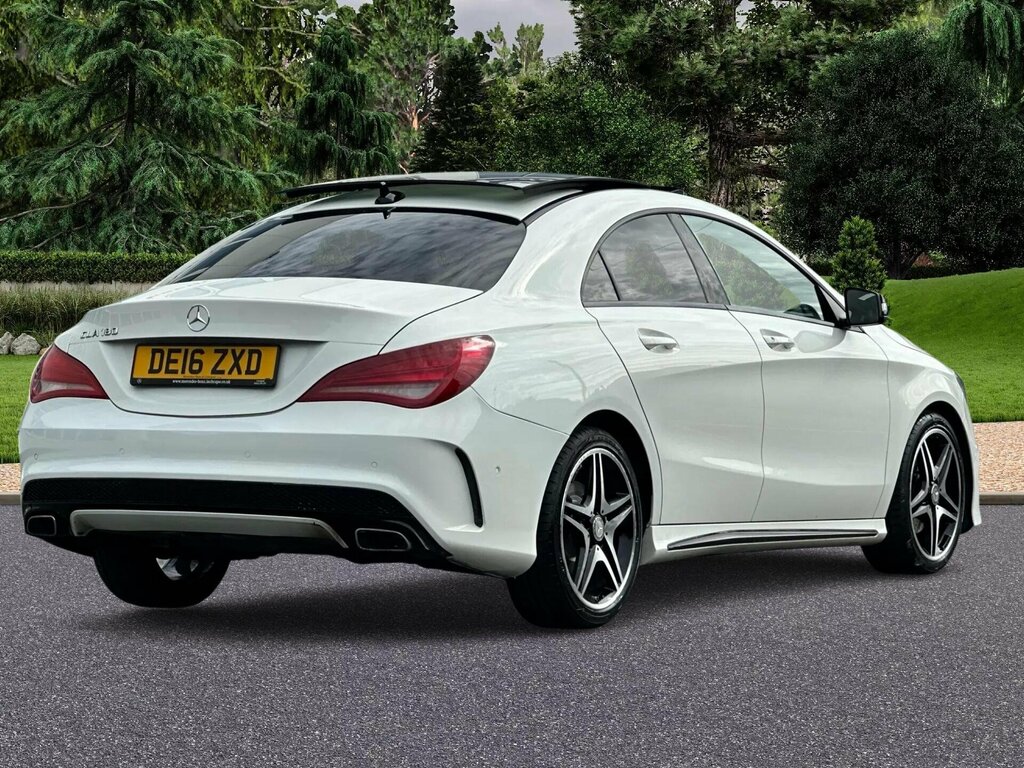 Mercedes-Benz CLA Class 1.6 Cla180 Amg Sport Coupe 7G-dct Euro 6 Ss White #6