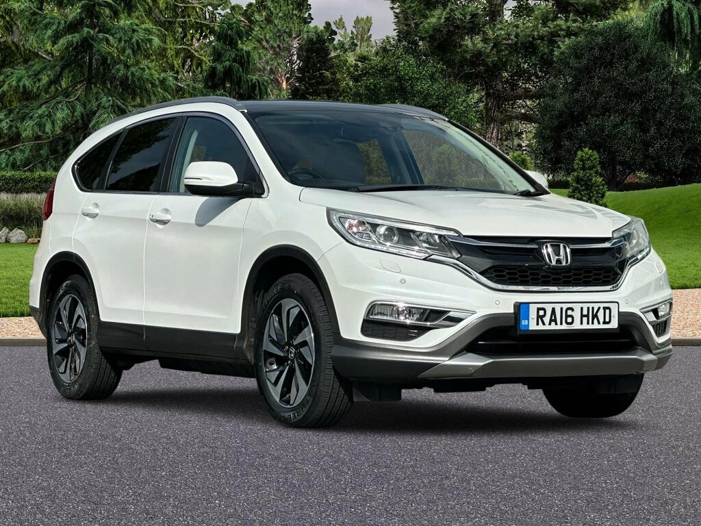 Honda Cr-V 2.0 I-vtec Ex 4Wd Euro 6 White #2
