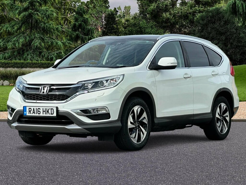 Honda Cr-V 2.0 I-vtec Ex 4Wd Euro 6 White #4