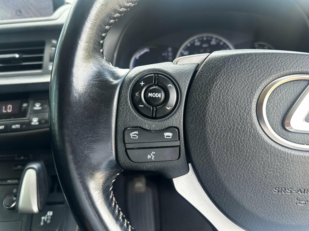 Lexus CT 1.8 200H Luxury Cvt Euro 6 Ss Red #28