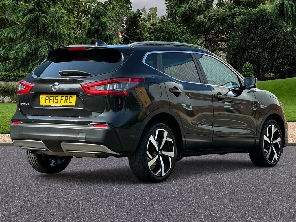 Nissan Qashqai 1.3 Dig-t Tekna Dct Euro 6 Ss PF19FRC Black #6