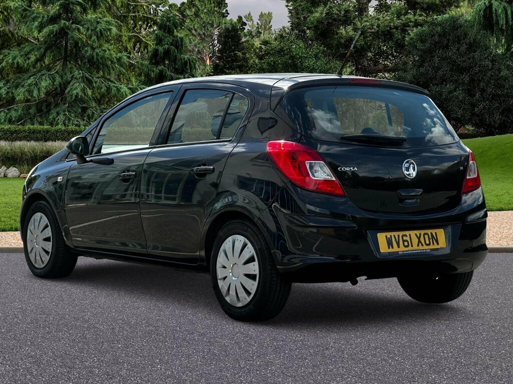 Vauxhall Corsa 1.4 16V Exclusiv Euro 5 Ac Black #6
