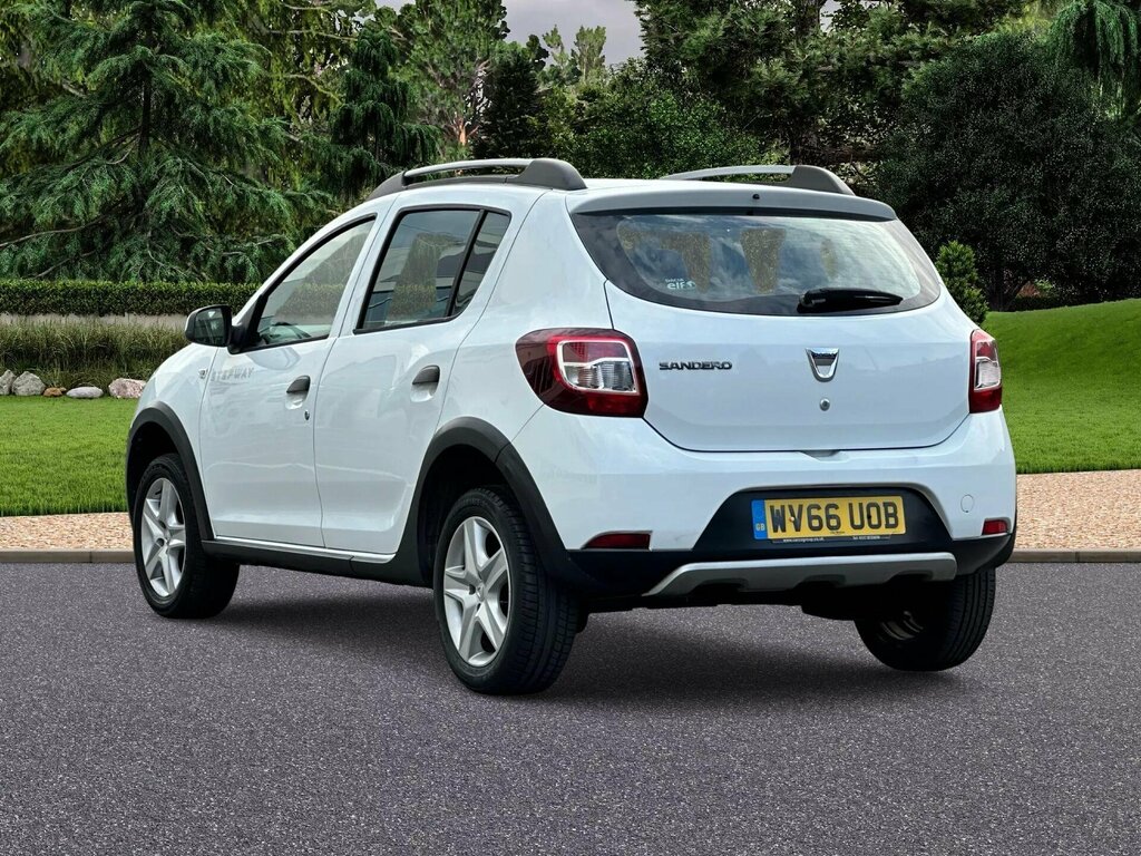 Dacia Sandero Stepway 0.9 Tce Ambiance Euro 6 Ss White #4