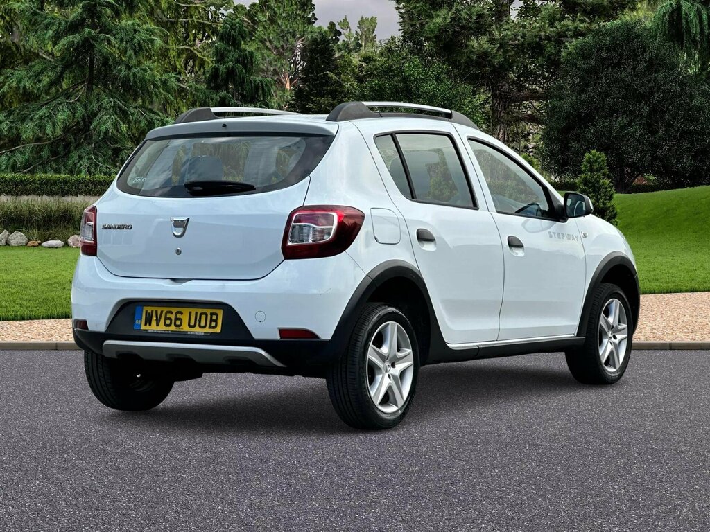 Dacia Sandero Stepway 0.9 Tce Ambiance Euro 6 Ss White #6