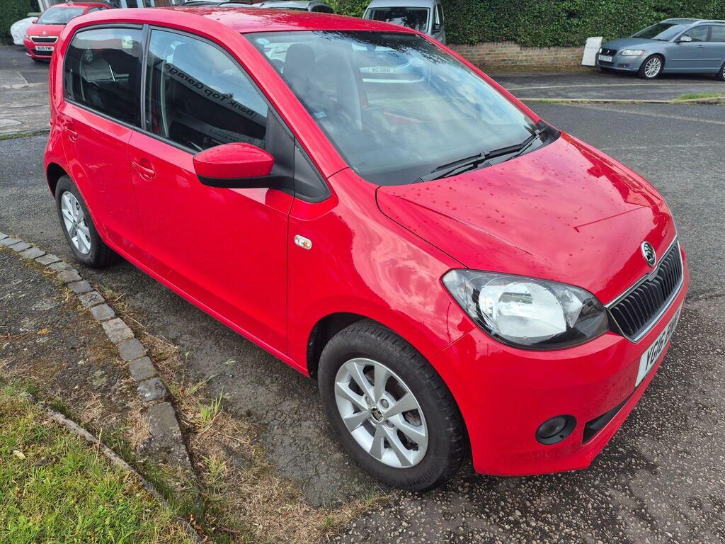 Skoda Citigo 1.0 Mpi Se L Asg Euro 6 Red