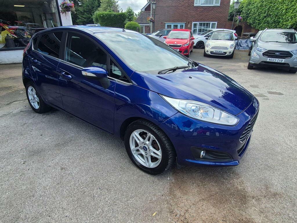 Ford Fiesta 1.6 Zetec Powershift Euro 5 Blue #5