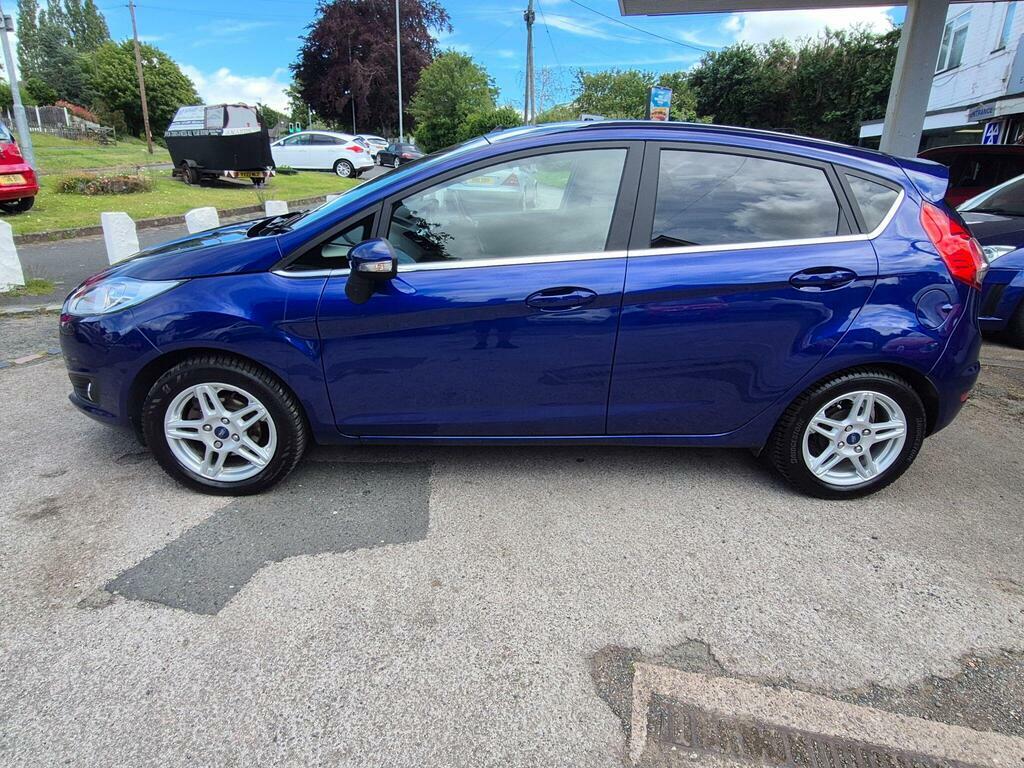 Ford Fiesta 1.6 Zetec Powershift Euro 5 Blue #6