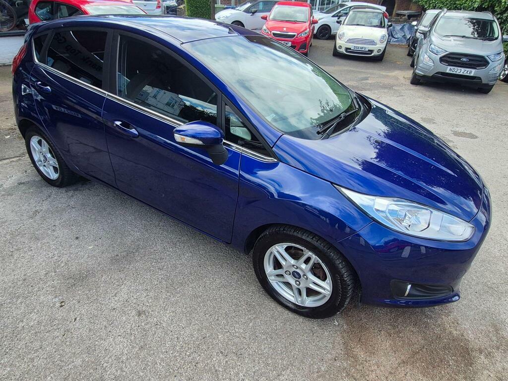 Ford Fiesta 1.6 Zetec Powershift Euro 5 Blue