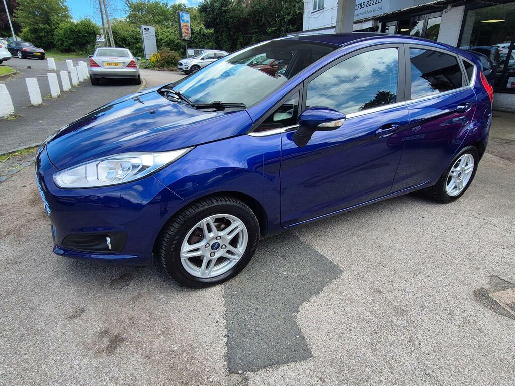 Ford Fiesta 1.6 Zetec Powershift Euro 5 Blue #3