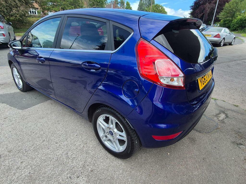 Ford Fiesta 1.6 Zetec Powershift Euro 5 Blue #4