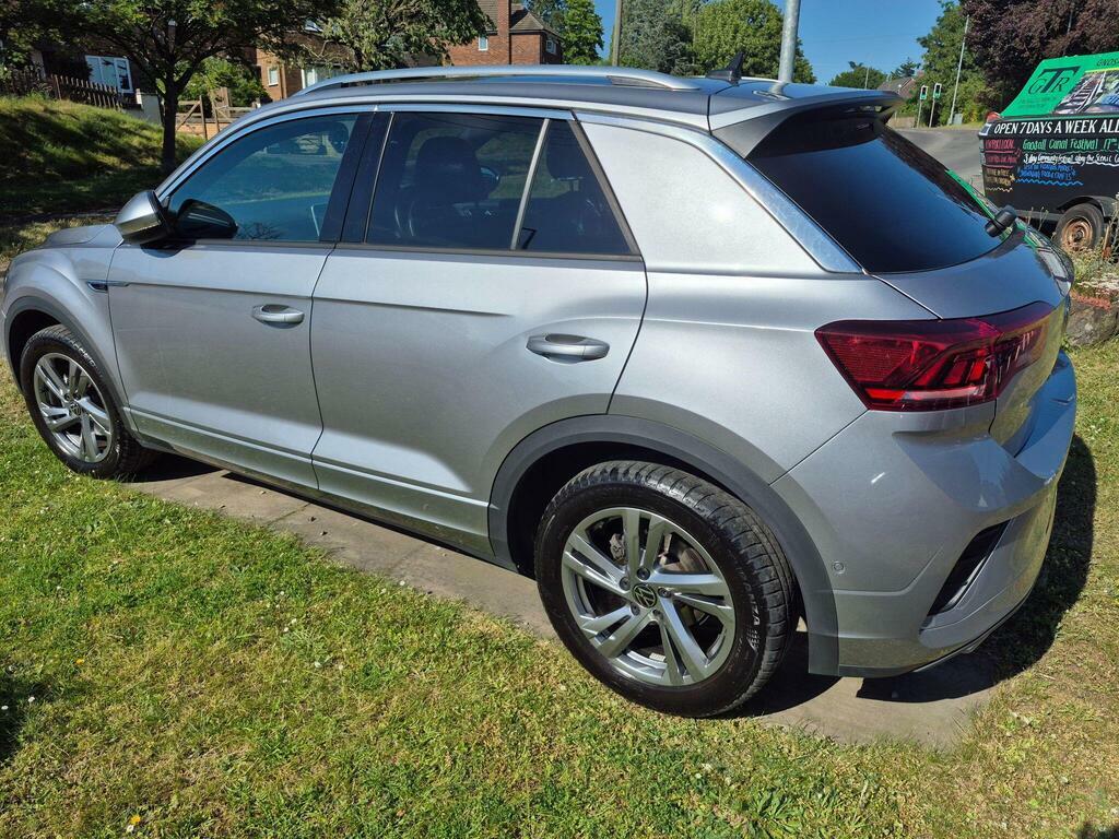 Volkswagen T-Roc 1.5 Tsi R-line Dsg Euro 6 S S Silver #4