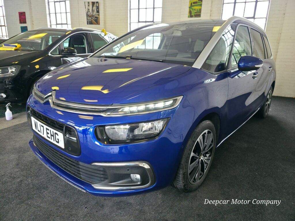 Citroen Grand C4 Picasso 1.6 Bluehdi Flair Mpv Blue #3