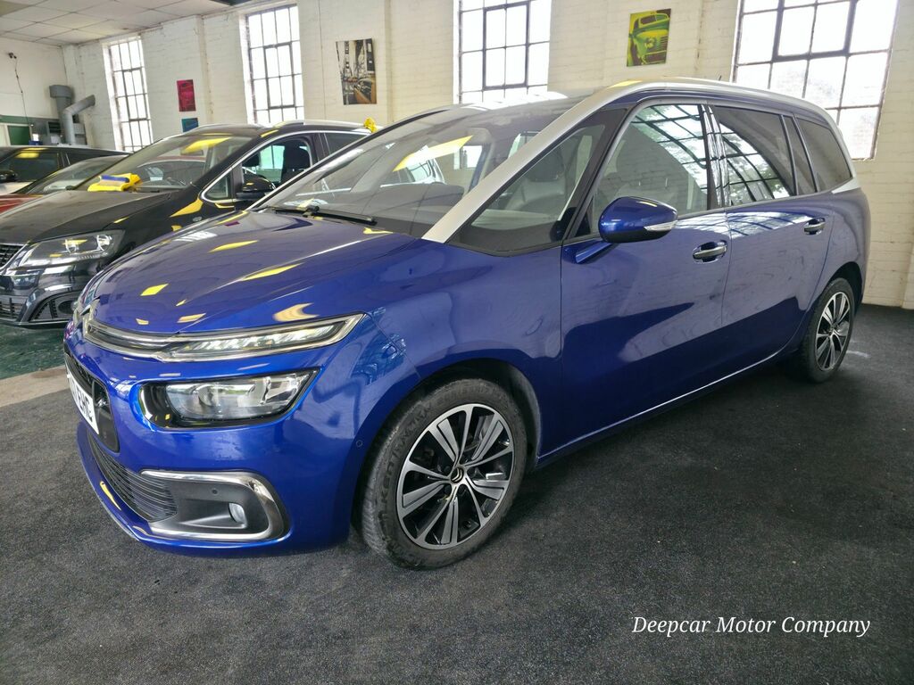 Citroen Grand C4 Picasso 1.6 Bluehdi Flair Mpv Blue #6