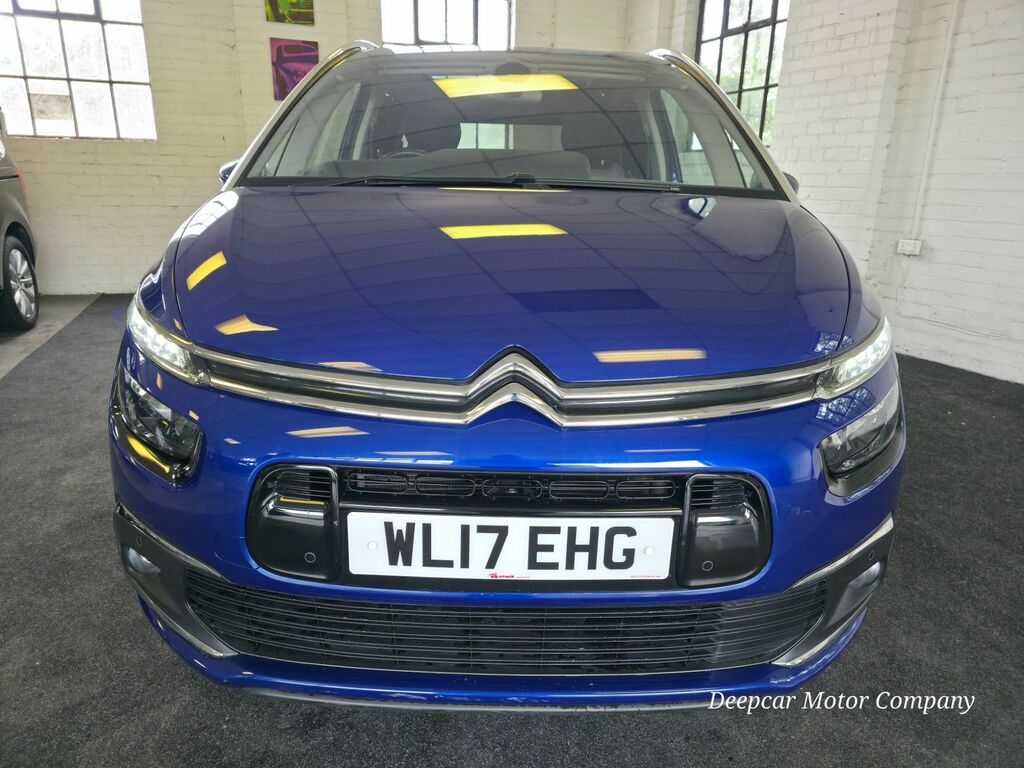Citroen Grand C4 Picasso 1.6 Bluehdi Flair Mpv Blue #2