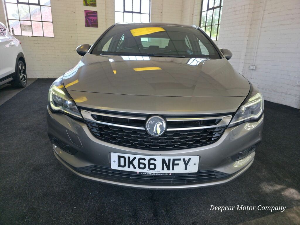 Vauxhall Astra 1.4I Turbo Sri Nav DK66NFY Grey #2