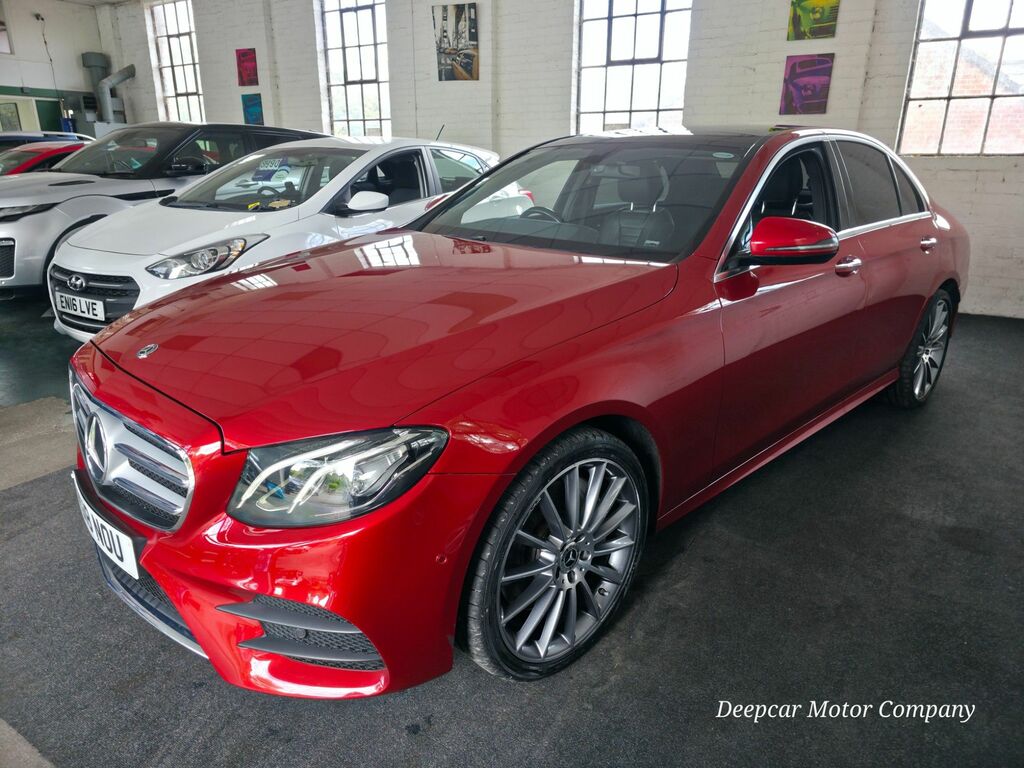 Mercedes-Benz E Class 3.0 E350d V6 Amg FG18NOU Red #6