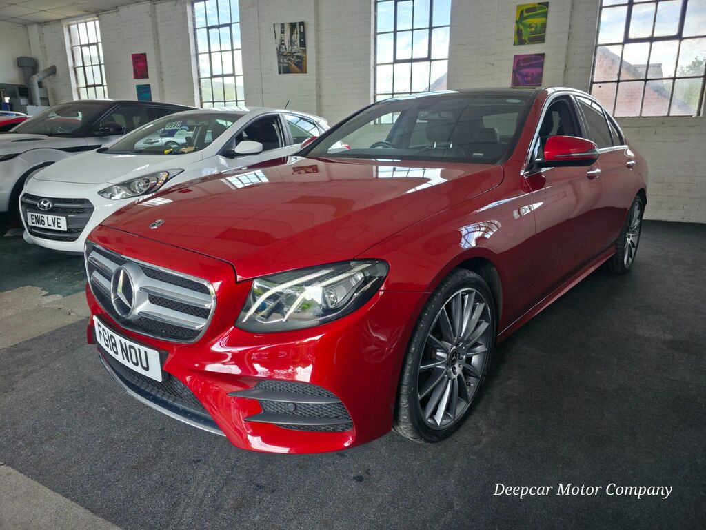Mercedes-Benz E Class 3.0 E350d V6 Amg FG18NOU Red #2