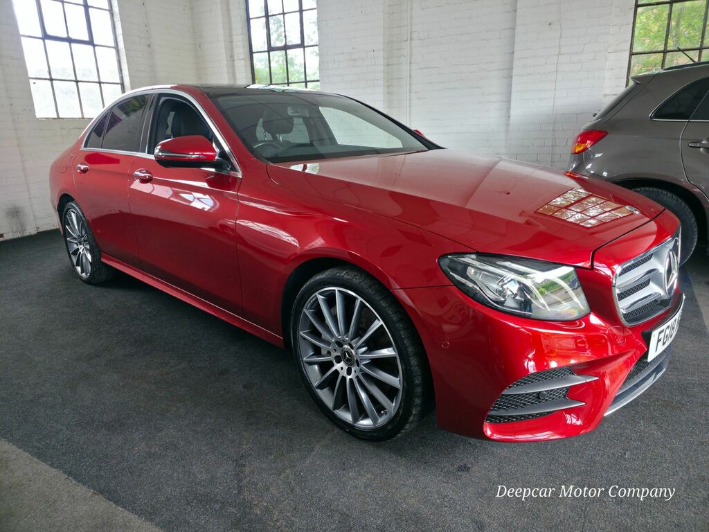 Mercedes-Benz E Class 3.0 E350d V6 Amg FG18NOU Red #5