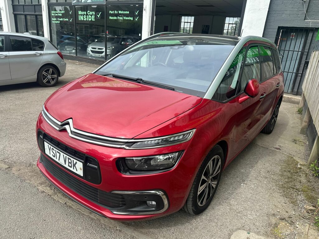Citroen Grand C4 Picasso 1.6 Bluehdi Flair Mpv Red #3