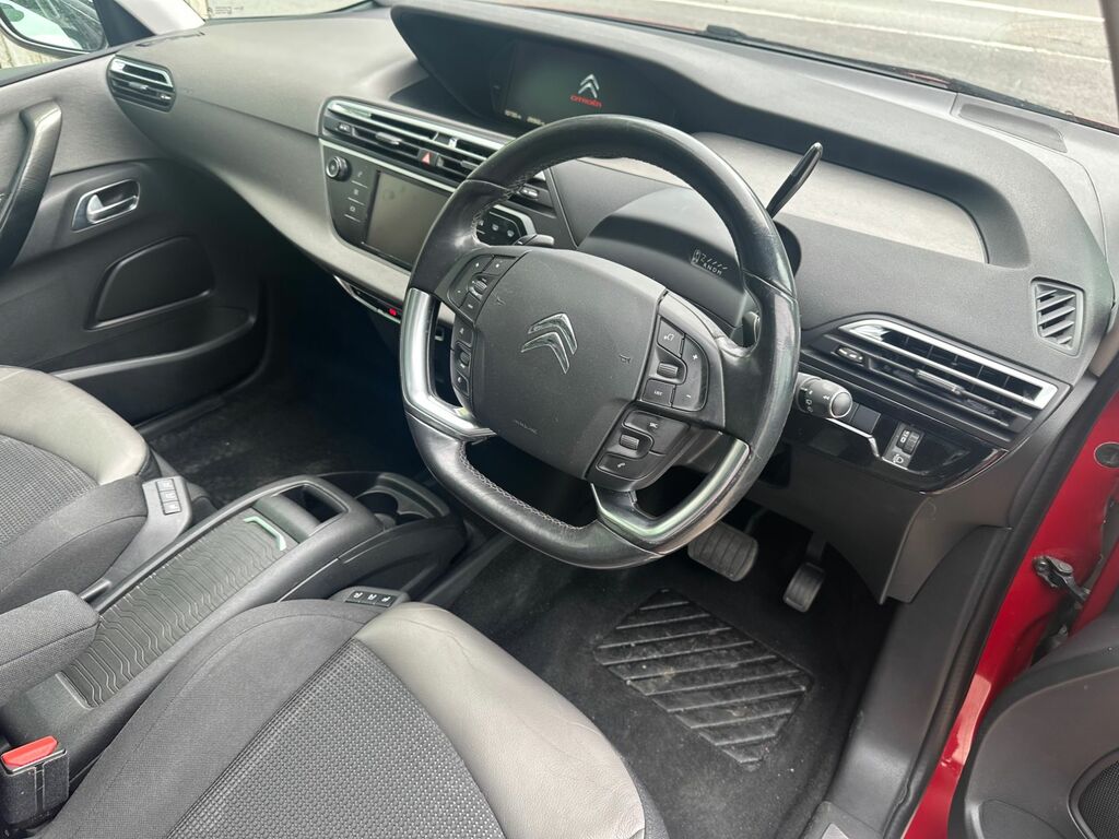Citroen Grand C4 Picasso 1.6 Bluehdi Flair Mpv Red #5