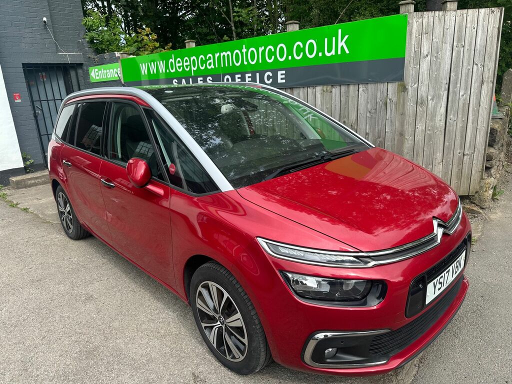 Citroen Grand C4 Picasso 1.6 Bluehdi Flair Mpv Red