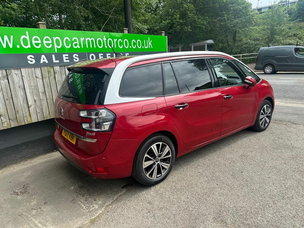 Citroen Grand C4 Picasso 1.6 Bluehdi Flair Mpv Red #4