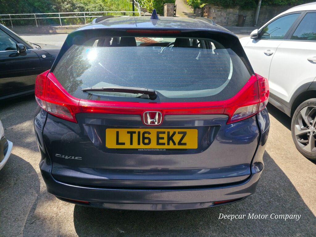 Honda Civic 1.8 I-vtec Se Plus Blue #5