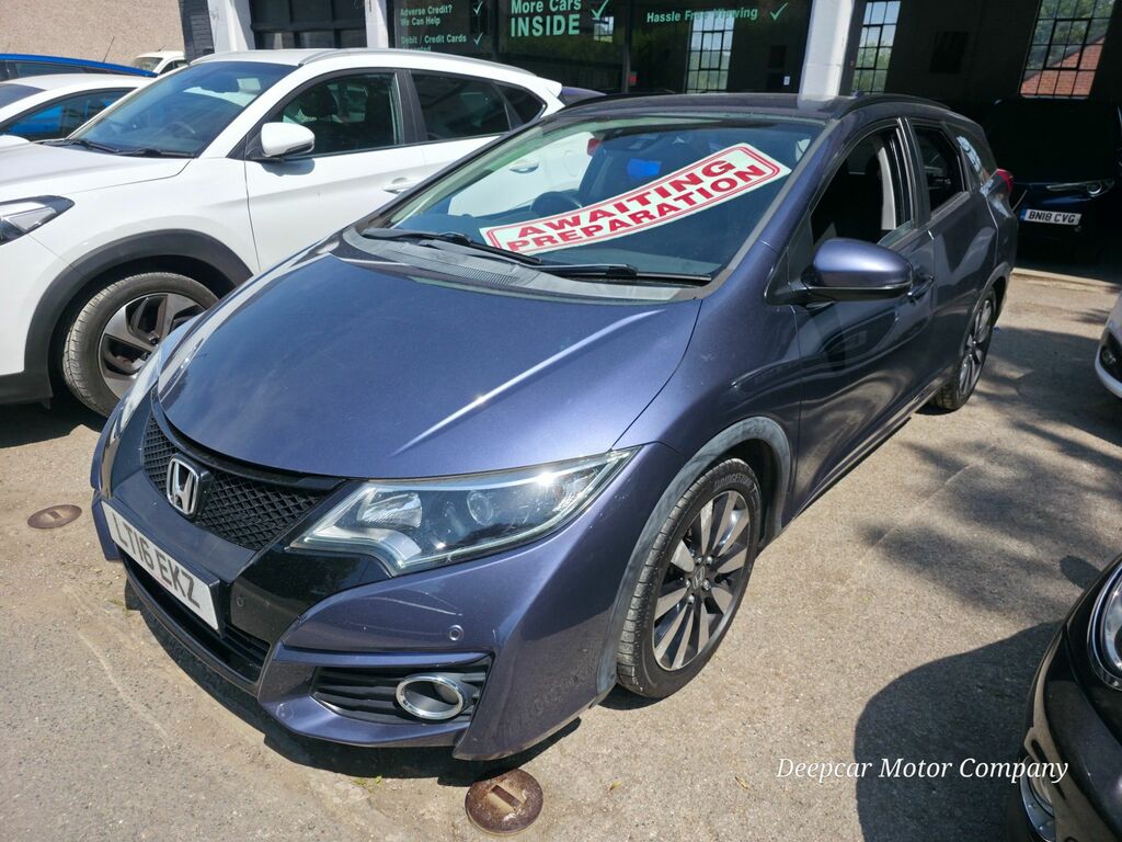 Honda Civic 1.8 I-vtec Se Plus Blue #3