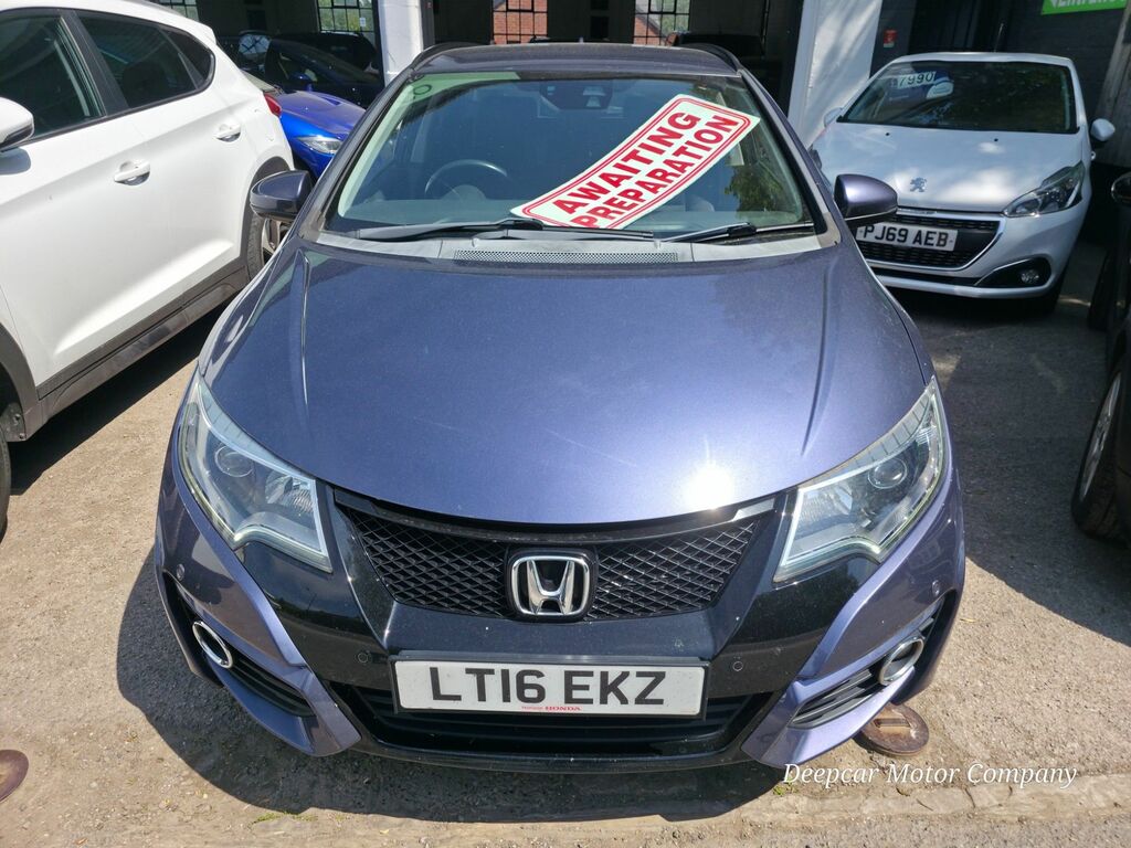 Honda Civic 1.8 I-vtec Se Plus Blue #2