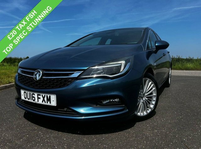 Vauxhall Astra 1.6 Cdti Blueinjection Elite Nav Hatchback Die Blue