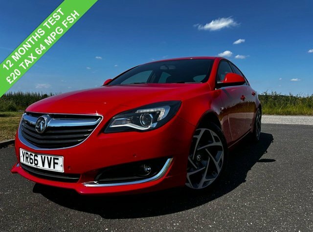 Vauxhall Insignia 1.6 Cdti Sri VX Line Hatchback E Red