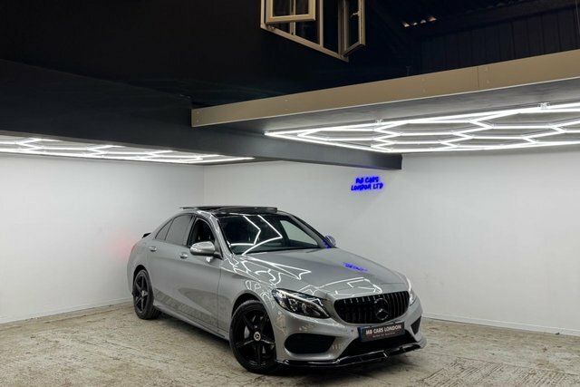 Mercedes-Benz C Class 2014 2.0 C200 Amg Line Saloon 7G-tronic Silver